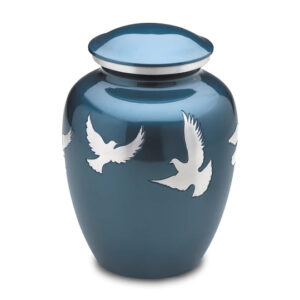 Divine Flying Doves - Cremation Urn