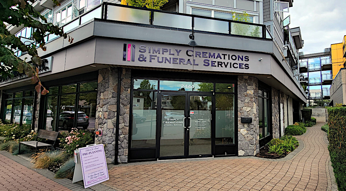 Simply Cremations and Funeral Services Victoria - Business front